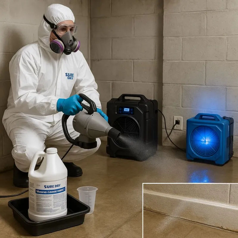 Sanitization and Odor Removal process in Greenville, GA
