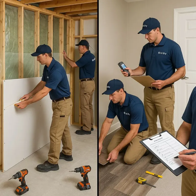 Repairs and Reconstruction process in Greenville, GA