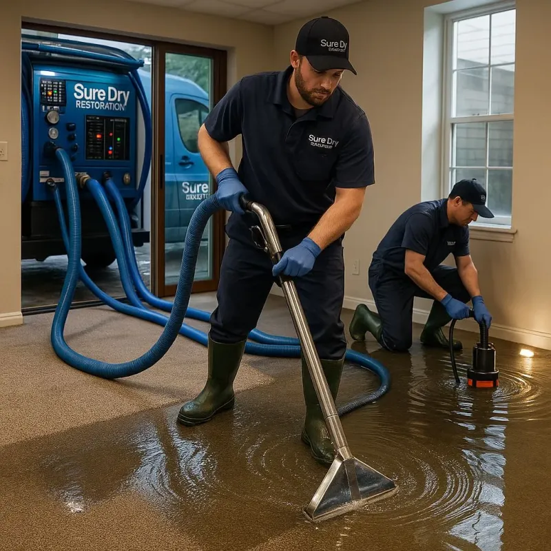 Water Extraction and Removal process in Greenville, GA